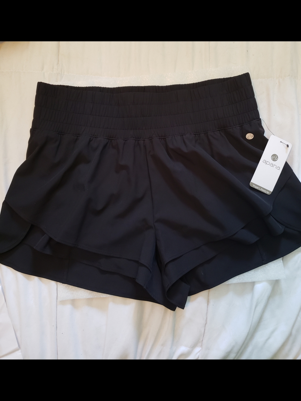 Apana Black Womens Shorts